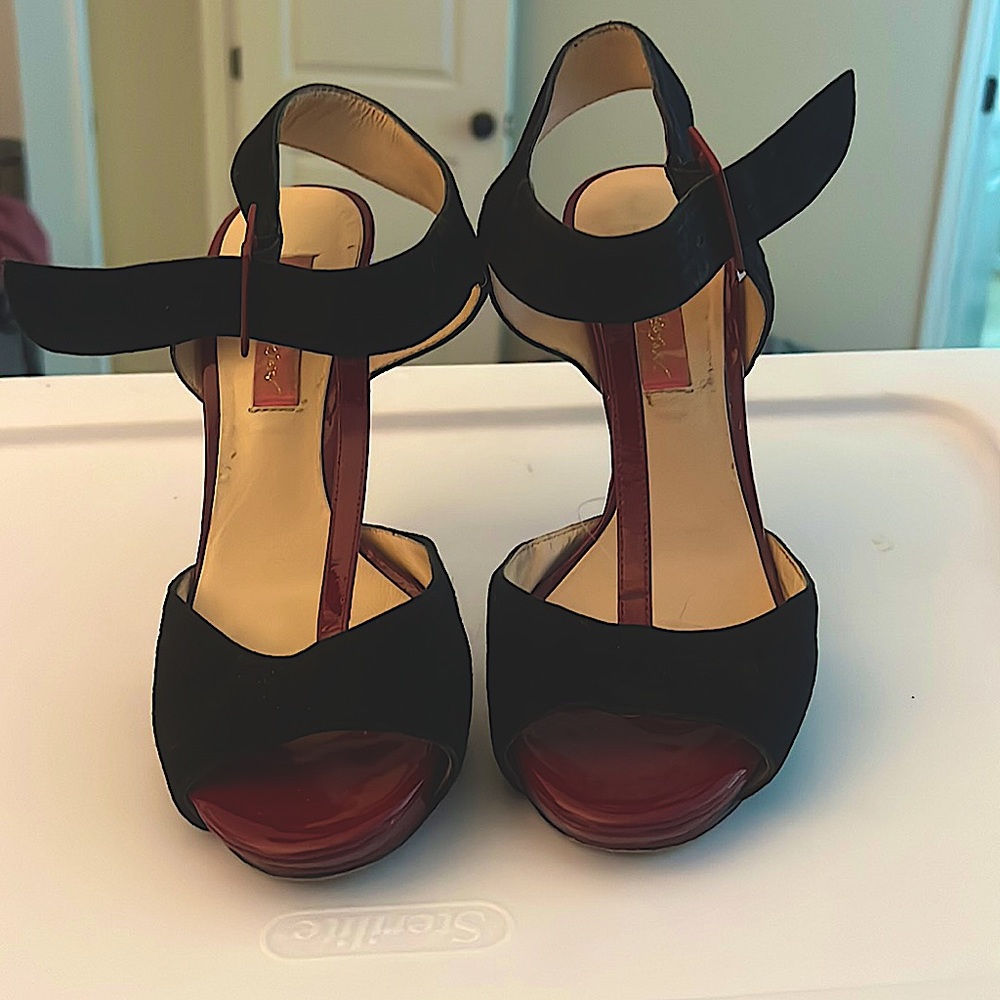 Betsy Johnson heels Red&Black sz. 8